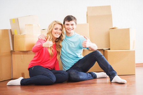 Careful loading of furniture for small removals in Oldcoulsdon