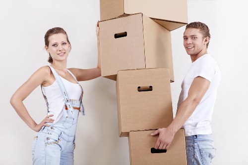 Careful handling of furniture during a flat move